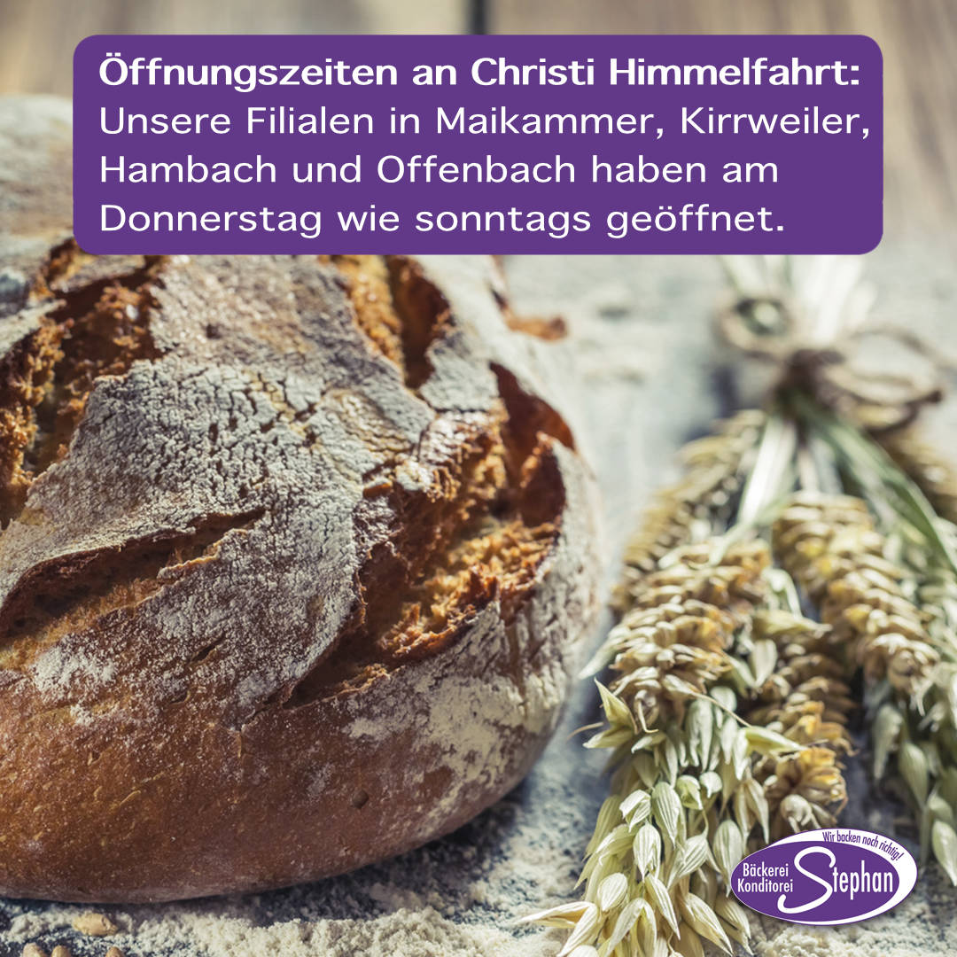 Öffnungszeiten für Ostern 2026
